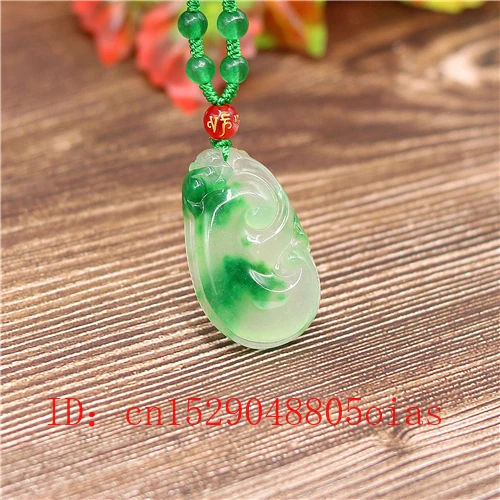 Натуральный Зеленый Изумрудный нефрит Pixiu кулон ожерелье Jadeite ювелирные изделия