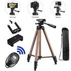 Штатив для камеры Wt3130, алюминиевый держатель для телефона, высота 1,3 м, 130 см