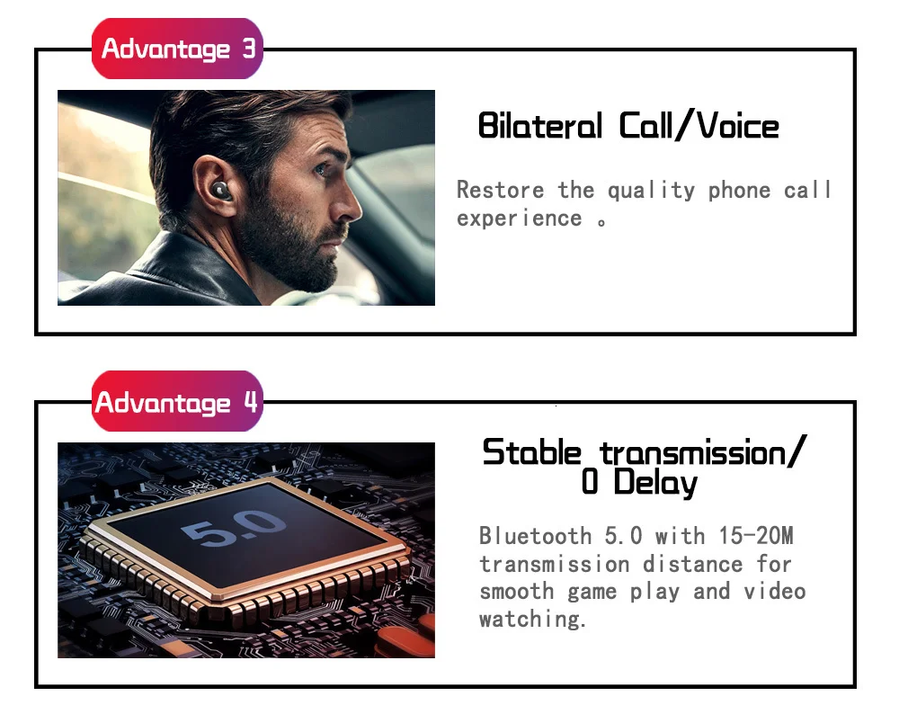 MissAudio YINYOO A11 SE-6 6D Bluetooth 5,0 TWS Беспроводные водонепроницаемые наушники Bluetooth с шумоподавлением наушники вкладыши