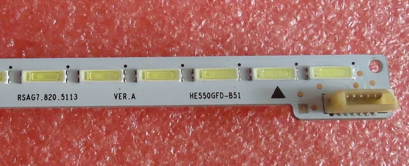 HE550GFD B51(1100)PW1 новая светодиодная лента RSAG7.820.5113 1119134 A 1 шт. = 78 светодиодов 675