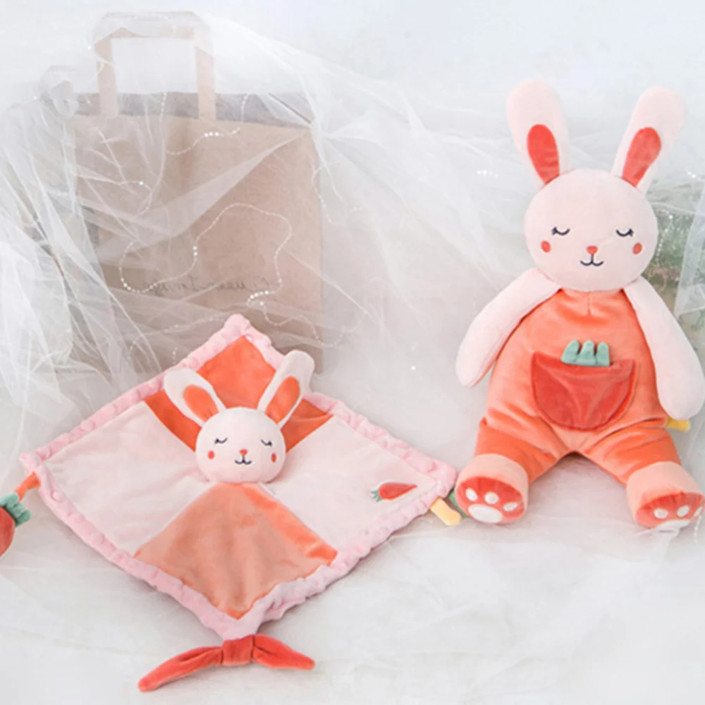 

1Pc Baby Soothing Towel Skin-friendly Pacifying Doll Sleeping Appease Towel