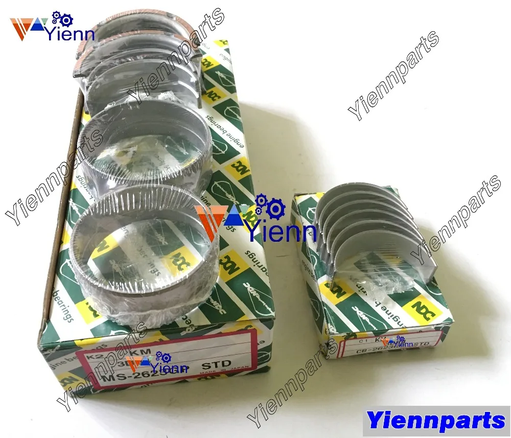 Для Yanmar 3T82B коленчатый вал главный подшипник шатун набор для YM2001 YM2010 YM2020 трактор N
