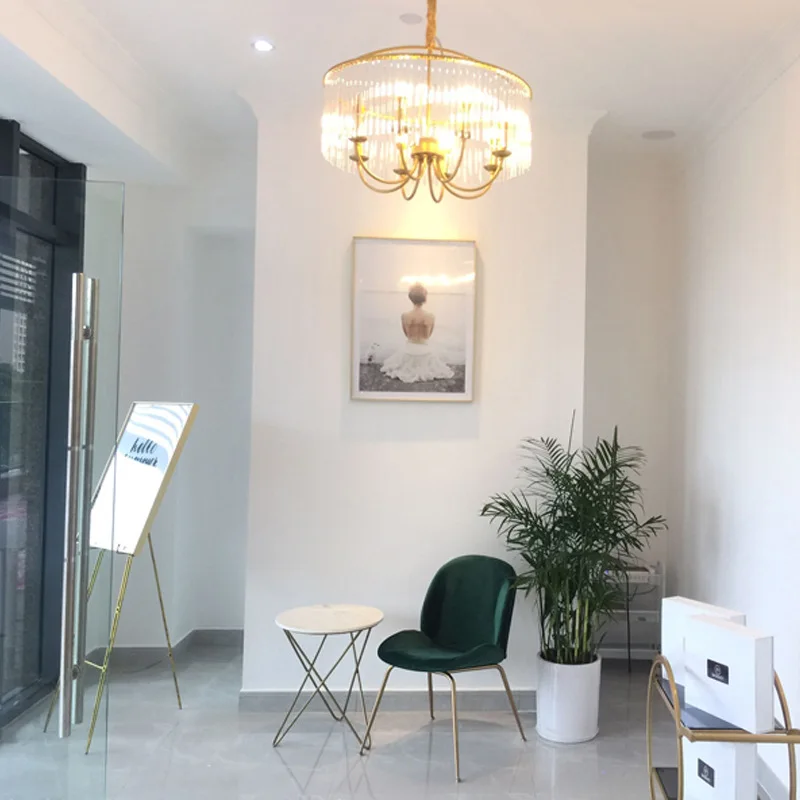 American pastoral Classic luxury pendant lamp E14 LED light for living room bed restaurant parlor study office cafe | Освещение