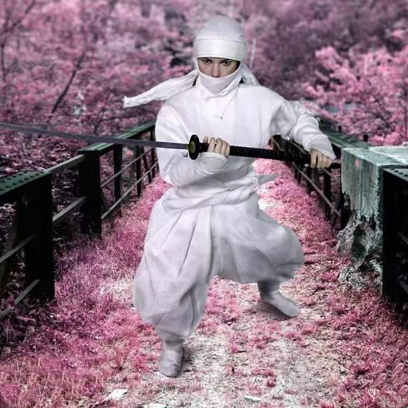 1/6 масштаб японский костюм женский набор одежды ниндзя для 12 дюймов фигурку тела