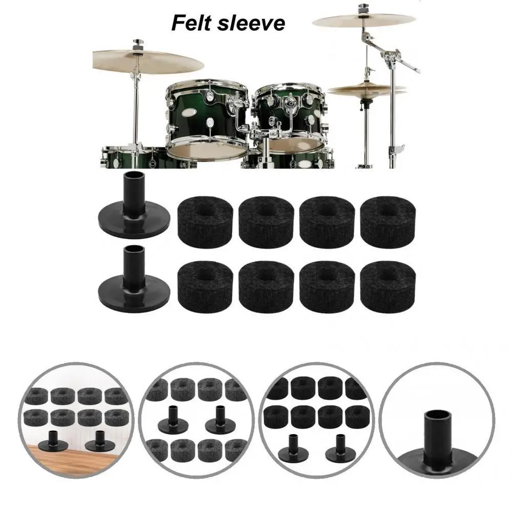 

Длительный срок службы, легкий барабан, войлочные прокладки, шайбы, звуковая прокладка, набор, Сменные аксессуары