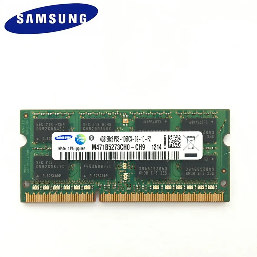 SAMSUNG 4 Гб 1R/2Rx8 PC3L 12800S DDR3 1600 МГц оперативная память для ноутбука 4G pc3 модуль SODIMM RAM|ddr3