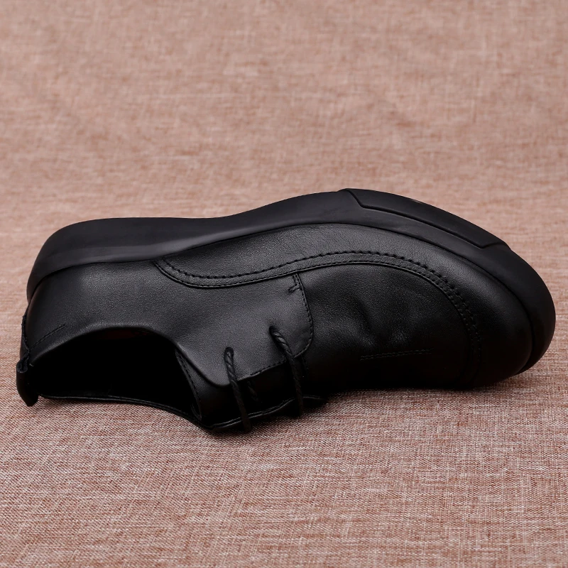 Мужские деловые повседневные туфли из натуральной кожи Удобные износостойкие