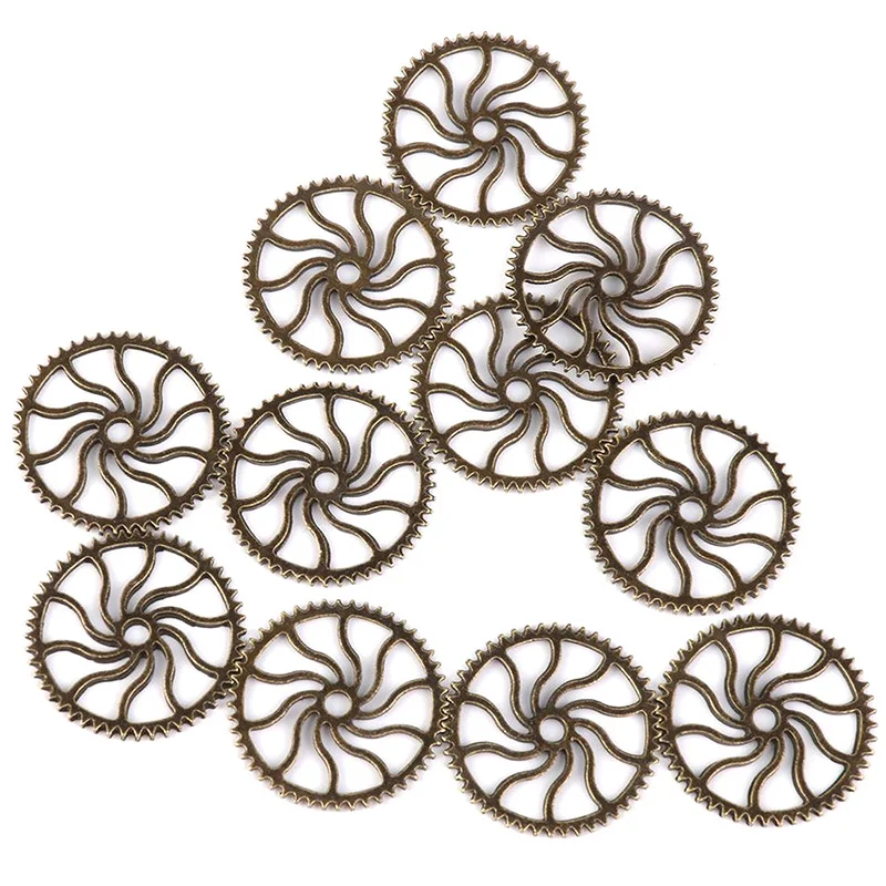 Горячая Распродажа винтажная подвеска в стиле стимпанк с зубчатым колесом DIY