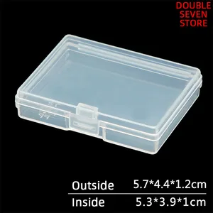 Внешняя 5,7*4,4*1,2 см полипропиленовая пластиковая коробка, прозрачная мини-фотография, чехол для телефона