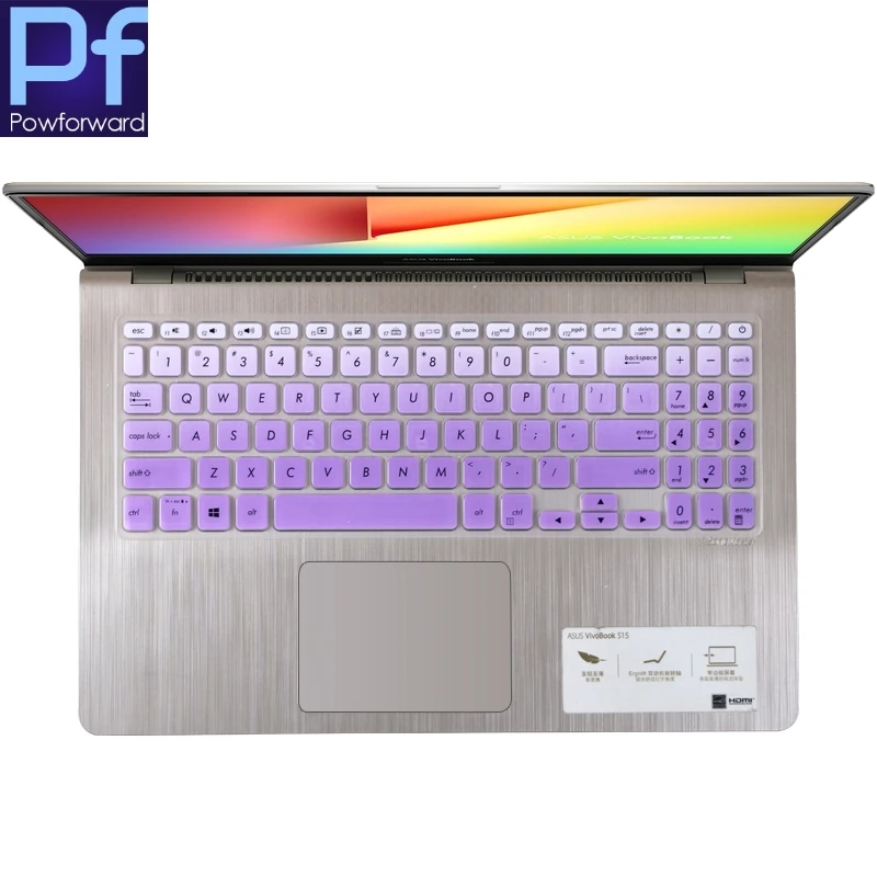 Для ASUS VIVOBOOK S15 K530F K530FN X512 X512FL X512FJ X512UA X512FA X512DA X512UF 15 6 дюйма клавиатура протектор