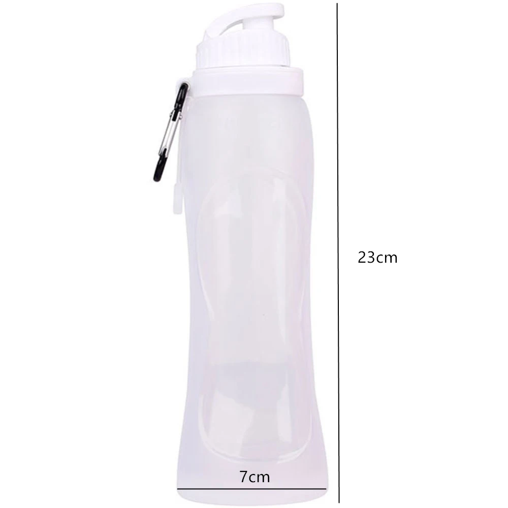 Складная Силиконовая бутылка для воды 500 мл|Бутылки воды| |