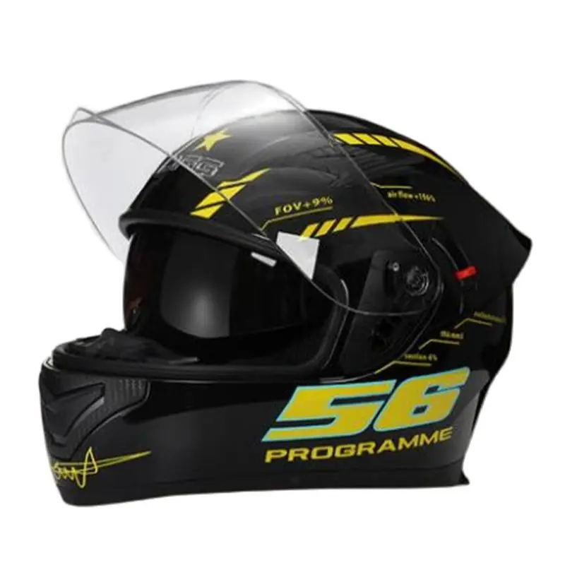 Шлем с двойными линзами на все лицо шейный платок шлем для мотокросса