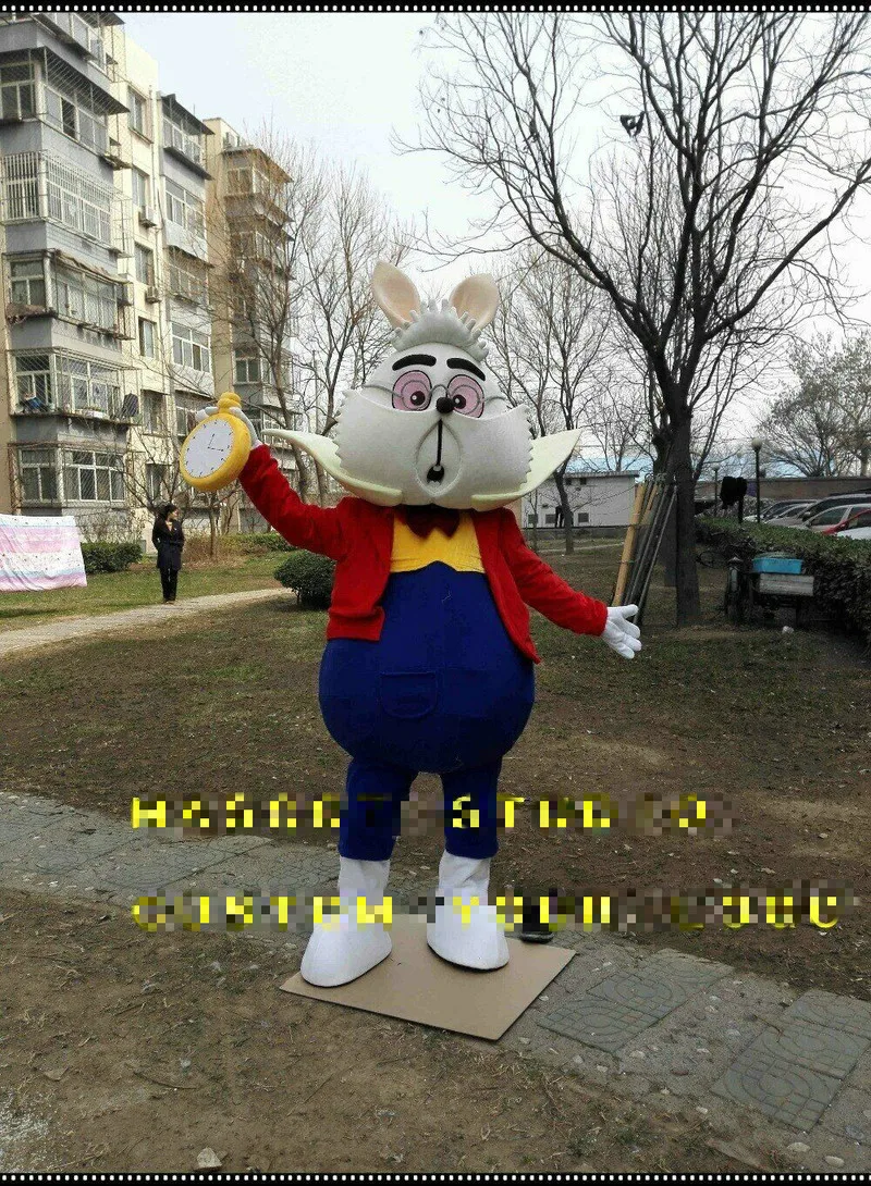 

Rabbit Mascot Costume Suit Cosplay Party Game Dress Unisex Advertising Halloween Interesting Funny Cartoon Character Clothing