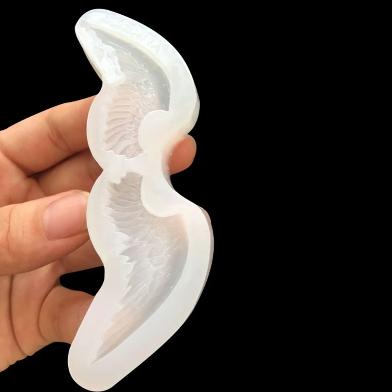 

3D формы в виде крыльев, силиконовая форма для ювелирных изделий, подвеска для сережек, ожерелий, шоколадных конфет, формы для поделок «сдела...