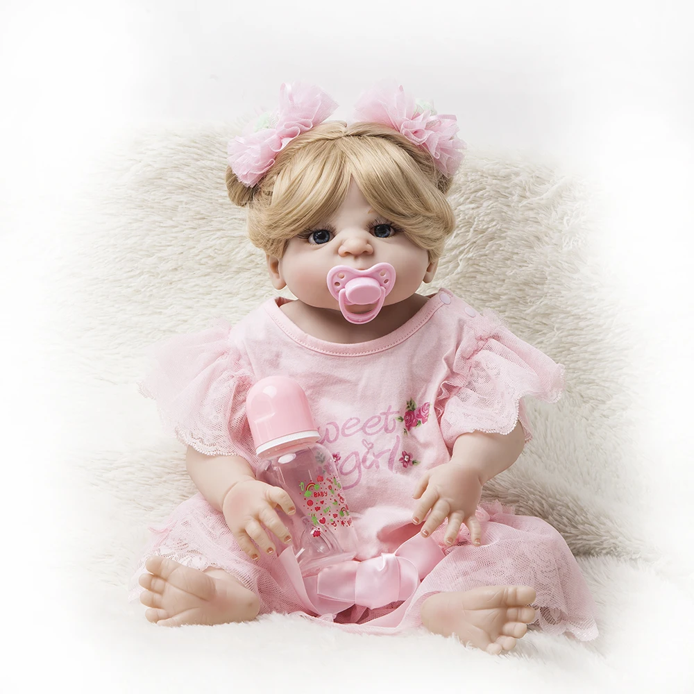 Feelwind Реалистичная полностью виниловая кукла для новорожденных настоящая