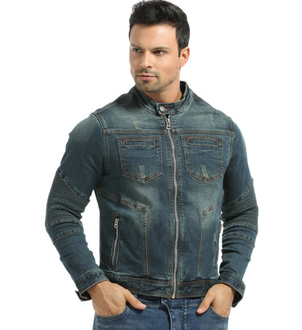 Новое поступление мужская мотоциклетная джинсовая куртка для езды|Куртки| |