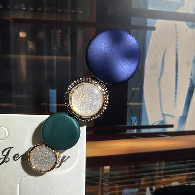 2020 модные заколки для волос стразы жемчужные конфетные цвета женщин и девушек