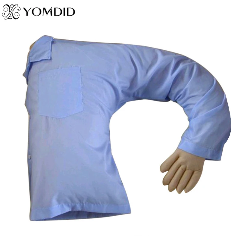 Милый дружок рука телу Подушка кровать подушки моющийся бойфренды Hug синий