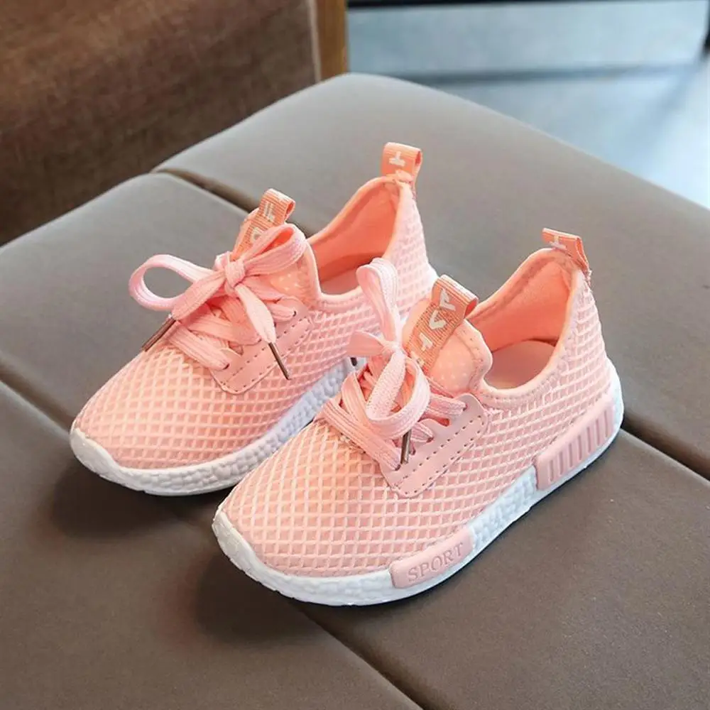 Kids Sports Running Shoes Boys Girls Trainers Sneakers Baby Infant Mesh Casual boy kids shoes sneakers chaussure garcon enfant | Детская