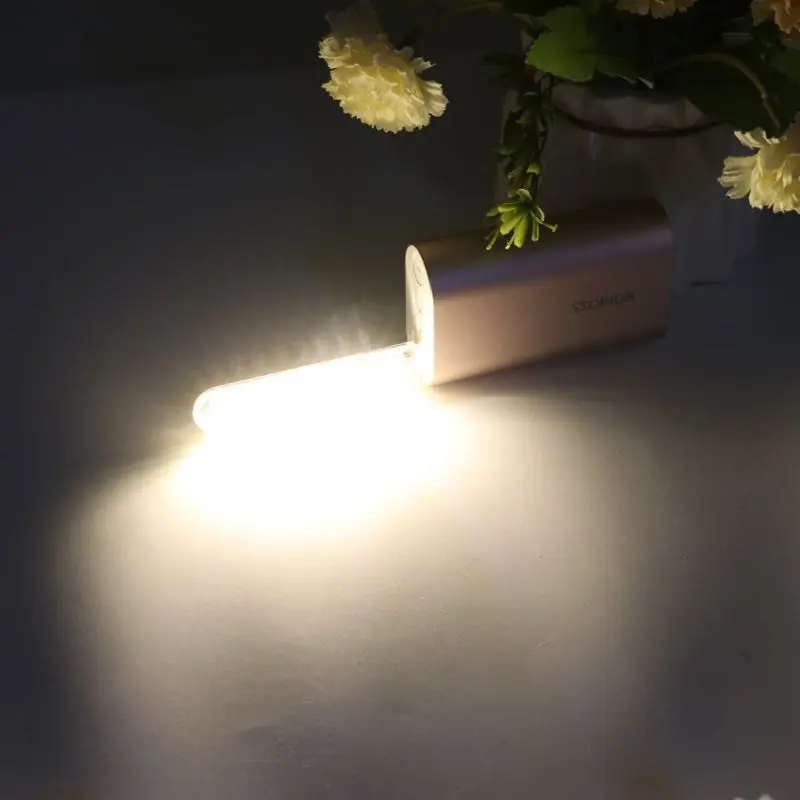 Компьютерный стол мини-лампа с USB DC5V 8 бусины светодиодный Портативный высокого