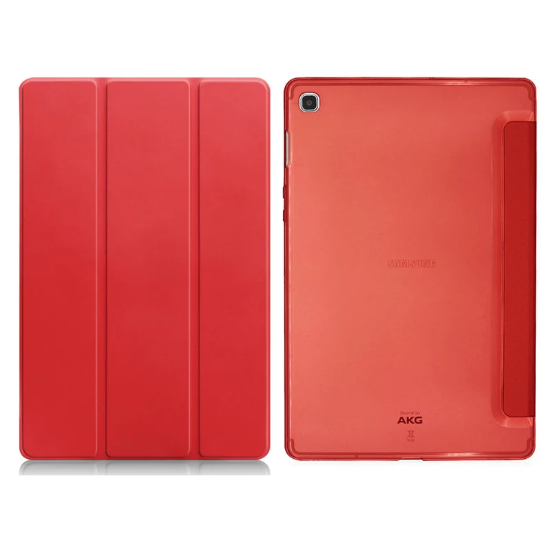 Чехол-книжка для планшета, кожаный чехол для samsung Tab S5e 10,5 чехол, прозрачная задняя крышка для samsung Galaxy Tap S 5E чехол T720 T750