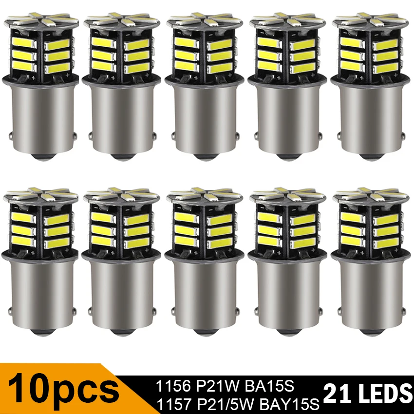 10 шт. DRL сигнальная лампа светодиодные лампы Автомобильные противотуманные фары