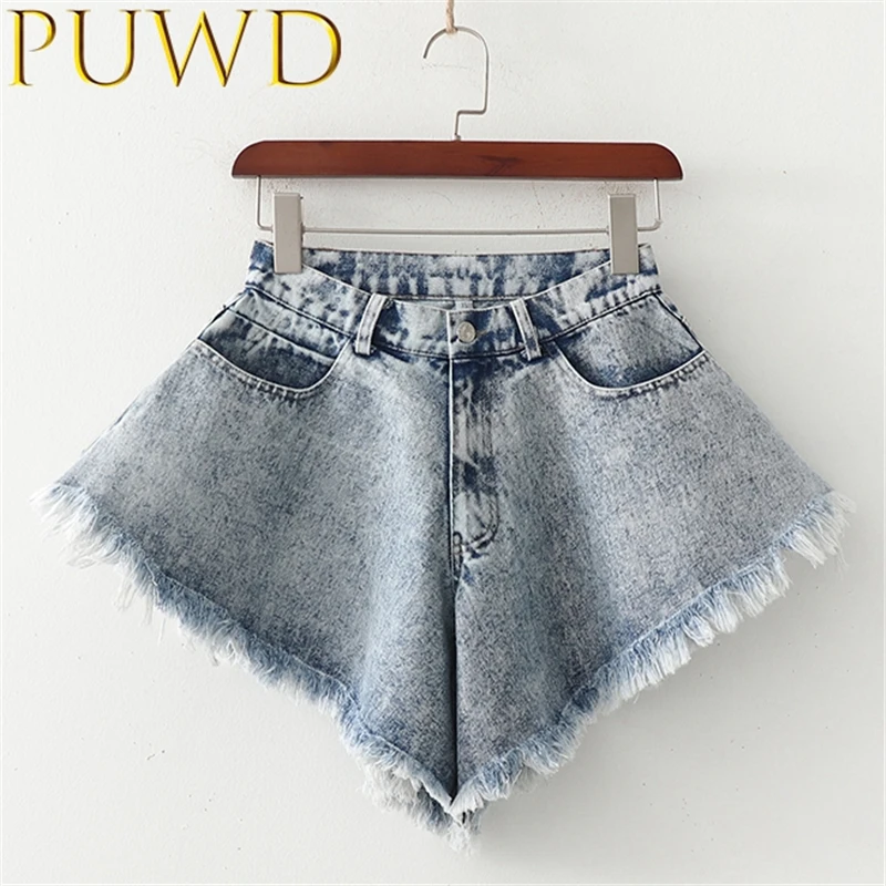 Винтажные женские сексуальные расклешенные джинсовые шорты 2020 летние модные с