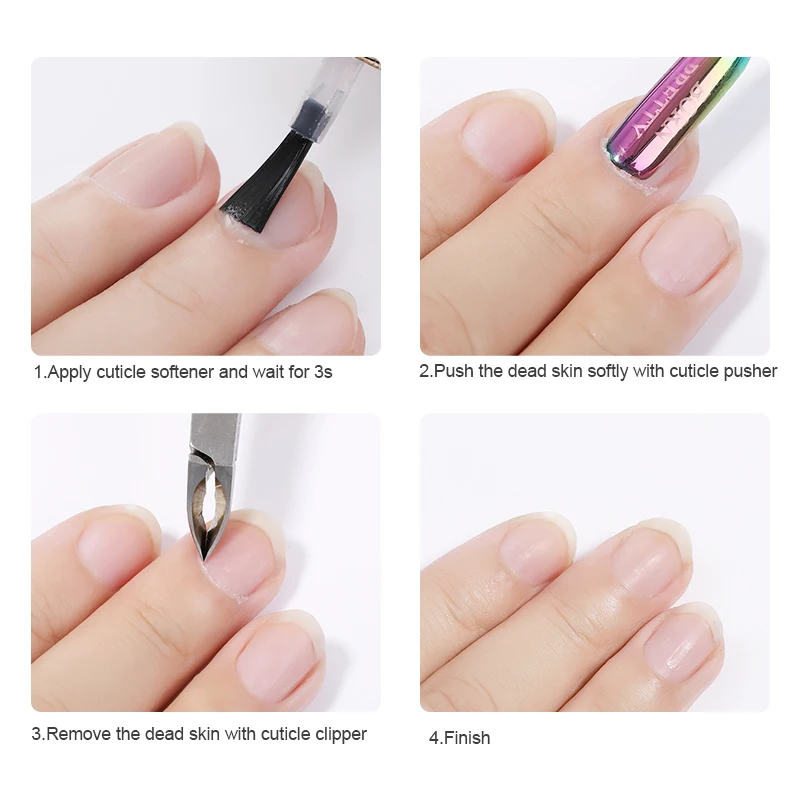 

BORN PRETTY 6ml Cuticle Softener Liquid No Harm Healthy Dead Skin Remover Nail Care Lanolin free Manicuing Nail Art Tools