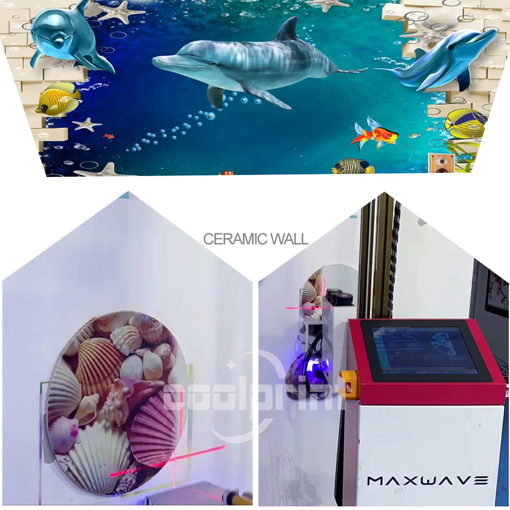 High Resolution Factory 5D 3D Wall Inkjet Printer/Printing Machine Painting Price Uv Floor Printer |