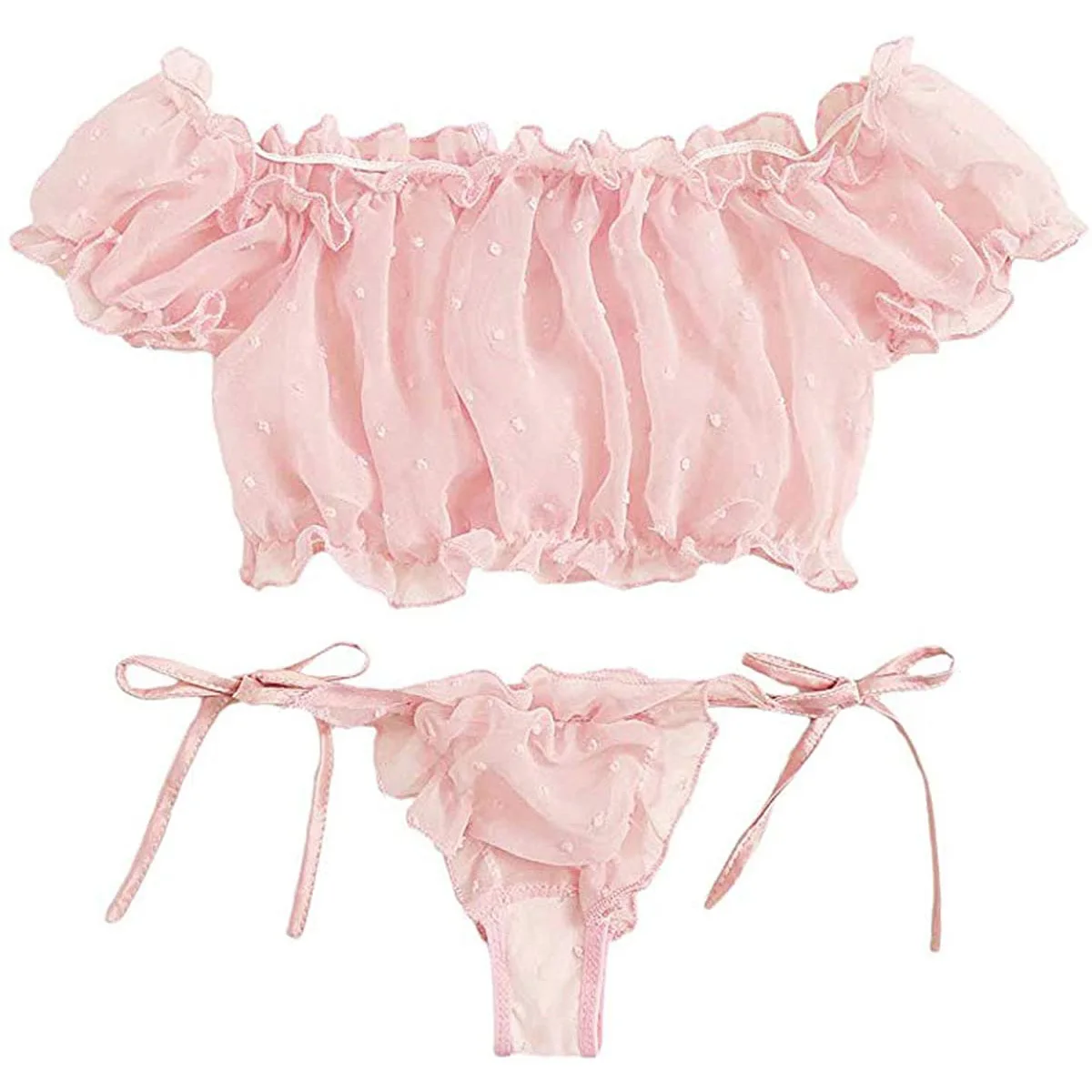 Женское нижнее белье комплект нижнего белья сексуальные с открытыми плечами на