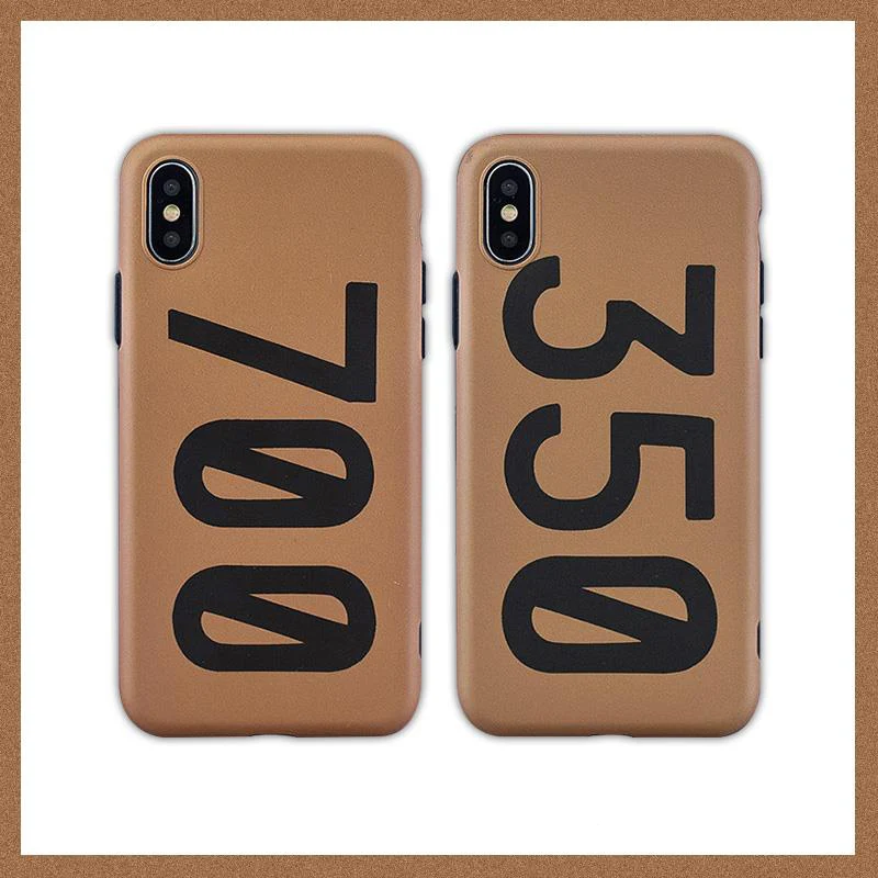 Популярный роскошный чехол для iphone 7 8 plus 11 XR XS MAX Pro Kanye Omari West BOOST 350 V2 с 3D кроссовками