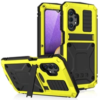 for samsung a32 5g a326b case metal shockproof cover for samsung galaxy a32 4g waterproof cover 360 full body armor stand case