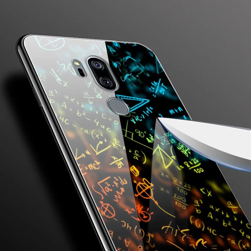 Для Samsung A13 Чехлы 4G искусственная мраморная закаленная стеклянная жесткая задняя