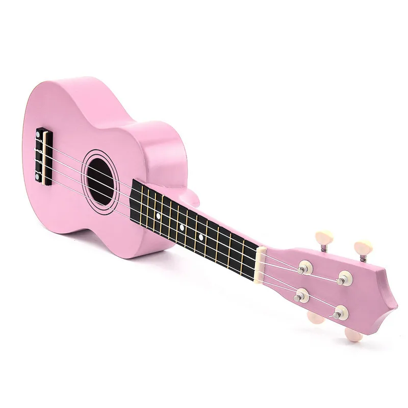 Гавайская гитара Сопрано 21 дюйм 4 струны Uke + String Pick подарок для начинающих детей