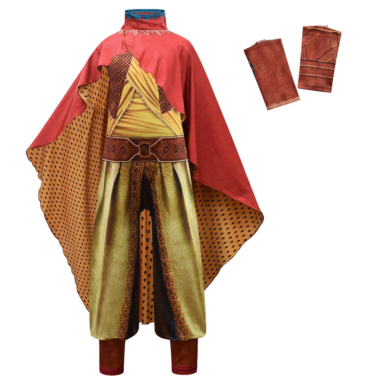 

2021 Movie Raya and The Last Dragon Raya Kids Halloween Costume Cosplay Legend Fancy Set Children Performance Jumpsuit Costume