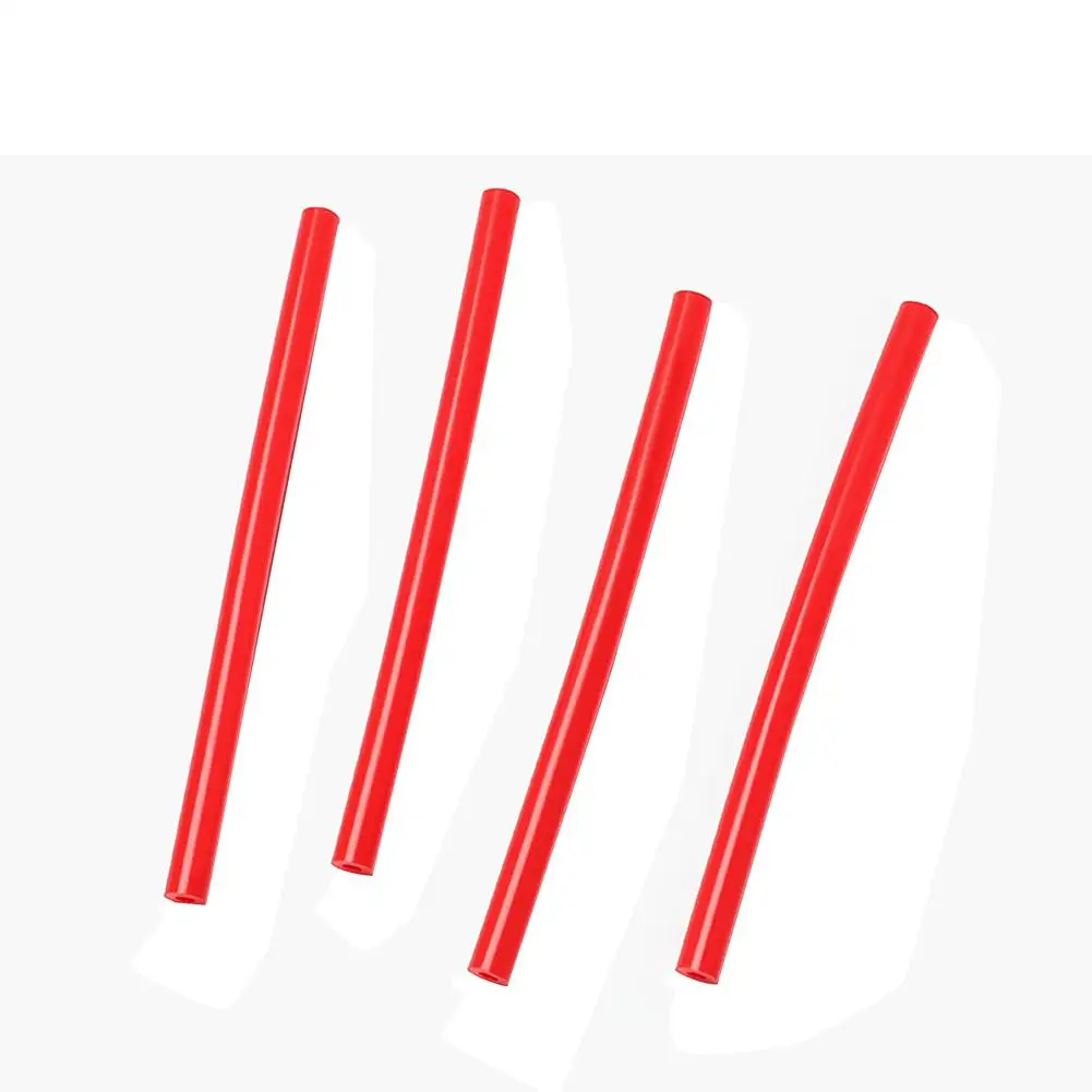 

High Temp Silicone Tubing Red Thickened Flexible Rubber Hose Non-Slip Heat Resistance Protective Sleeve Tube For Outdoor Campi