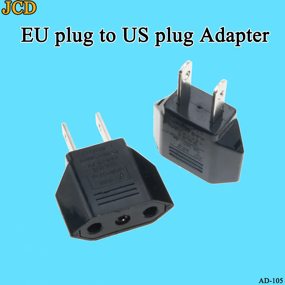 5 шт./лот США ЕС штепсельный адаптер питания для путешествий электрическая