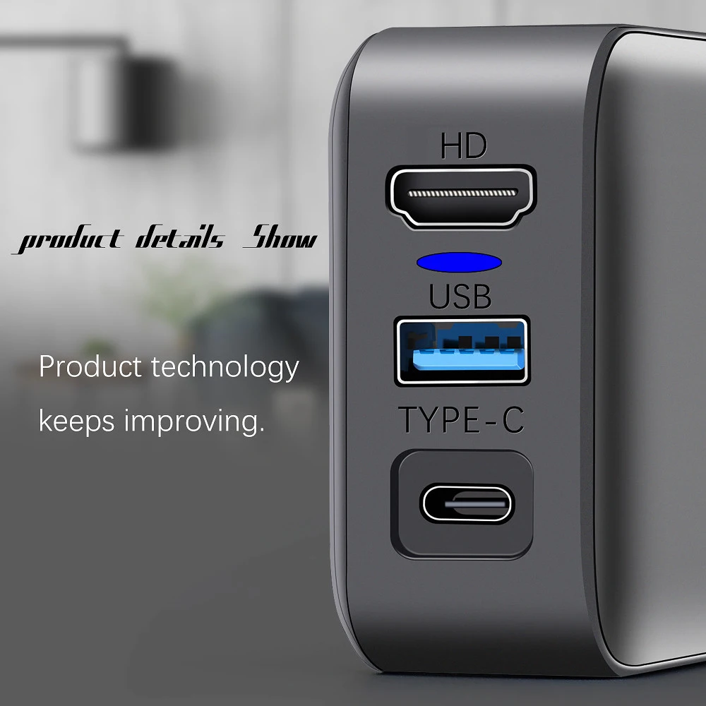 2 in 1 Multifunction Charging Dock Small PC Adapter USB Type-C HD Connector TV Converter For Nintendos Switch Game Console | Электроника