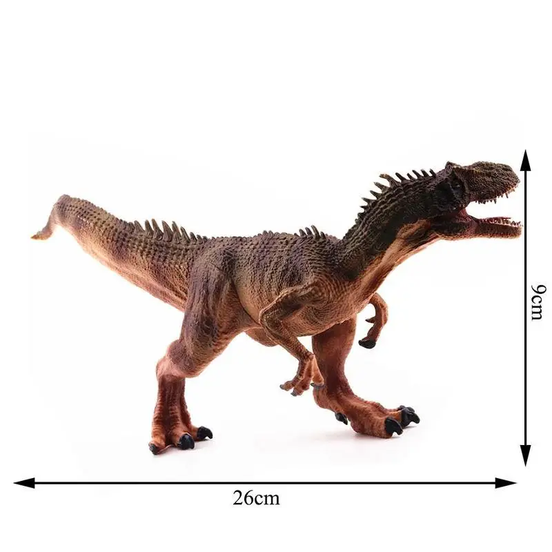 

Plastic Dinosaur Model Jurassic Brulon Mini Animal Model Children's Toy