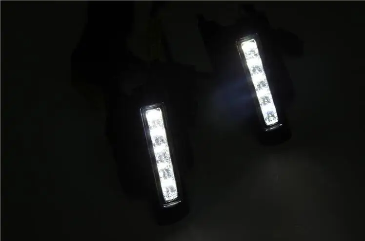 E4 знак светодиодный дневные ходовые огни для Toyota Land Cruiser Prado 120 GRJ120 TRJ120 FJ120 2002 ~ 2009
