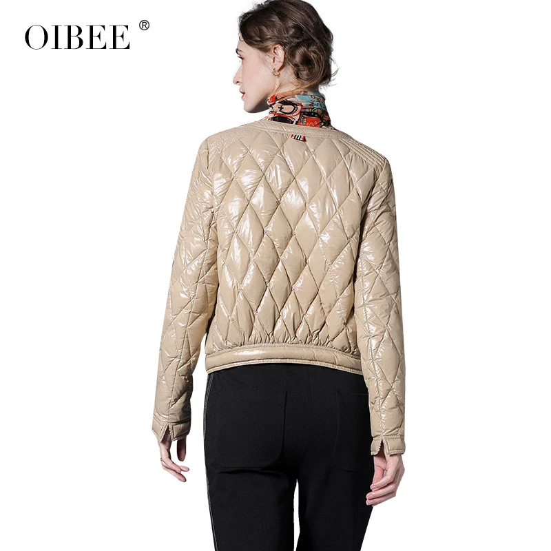 Fashion Trend Super Hot Warm V-neck Button Pocket Long Sleeves Female Overcoat Plus Size Short Women's Winter Puffer Down Jacket