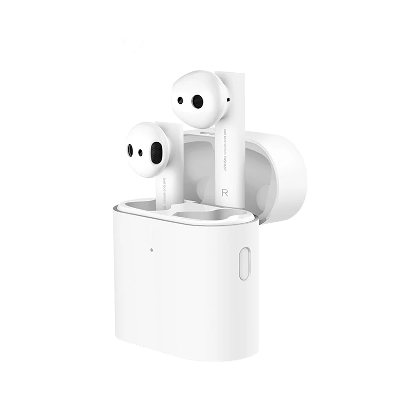 Xiao mi Airdots Pro 2 mi True беспроводные наушники Air 2 TWS наушники с шумоподавлением LHDC управление нажатием Dual mi C - Цвет: Белый