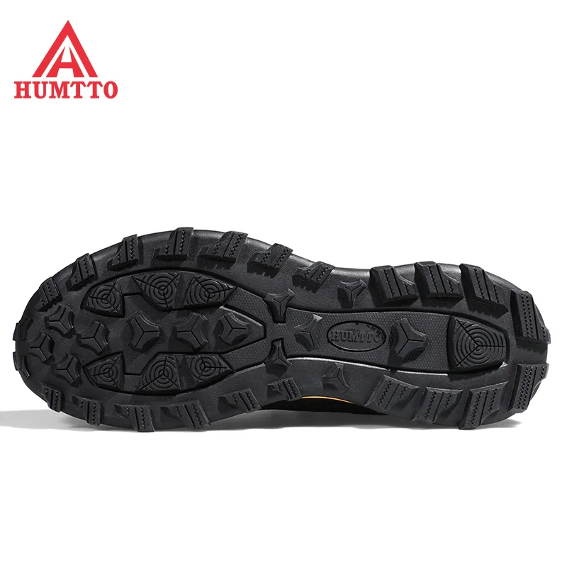 HUMTTO Professional Hiking Shoes for Men Winter Outdoor Waterproof Man Sport Boots Climbing Mens Shoes Leather Trekking Sneakers
