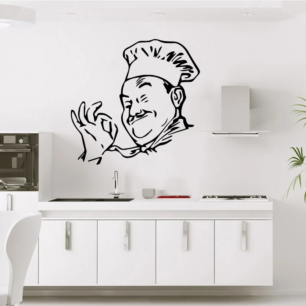 Кухонная виниловая настенная наклейка для домашнего декора украшение столовой