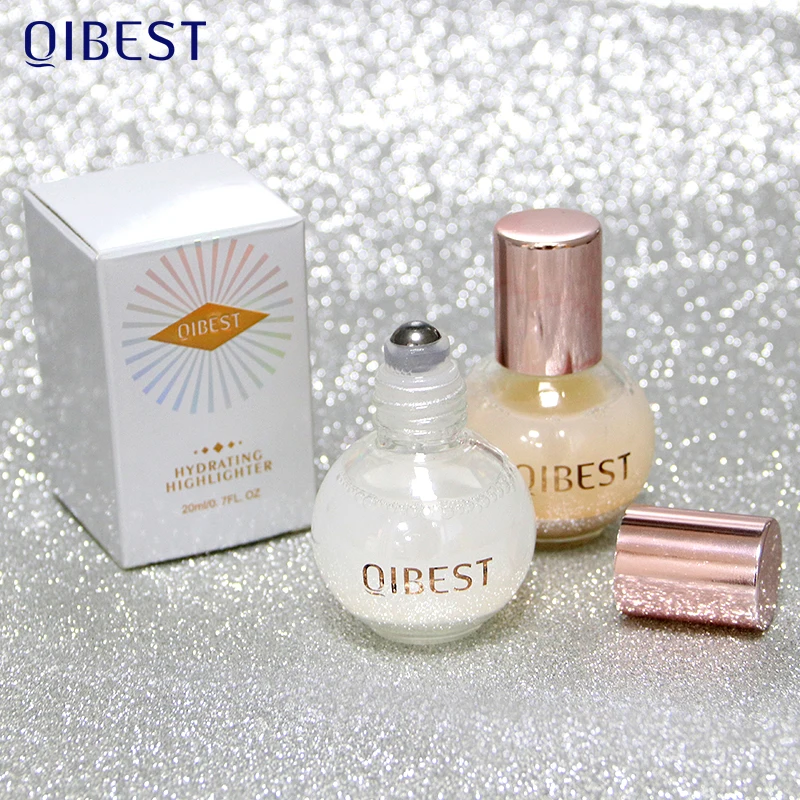 QIBEST Алмазный хайлайтер 3D жидкий блестящий Косметика для макияжа лица|Бронзеры и