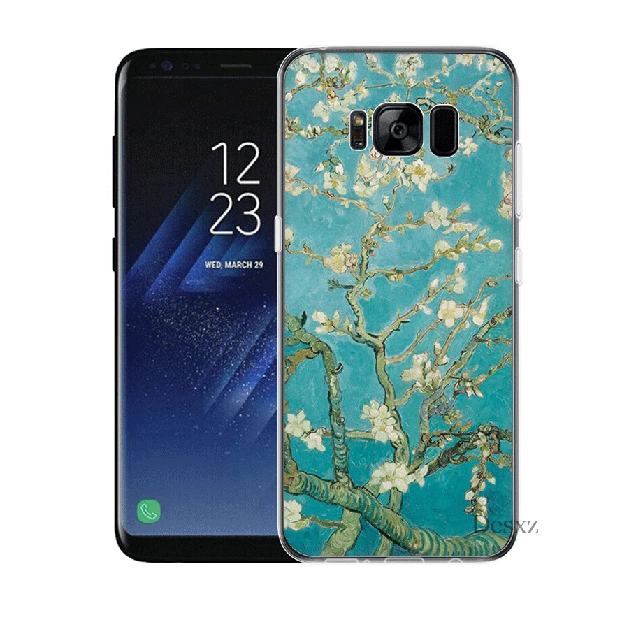 Чехол для мобильного телефона samsung Galaxy J7 J6 J5 J3 J2 J1 Prime жесткий чехол Munch Van Gogh Shell
