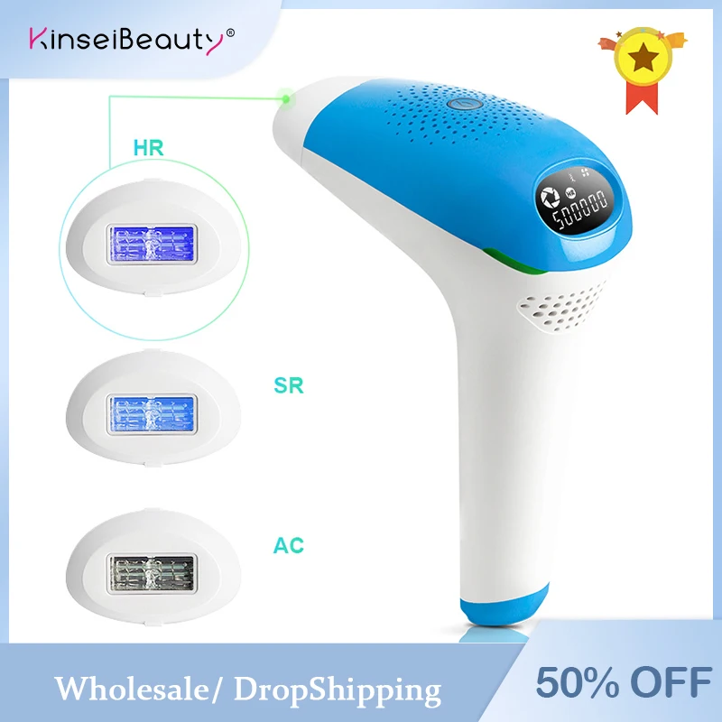 Kinseibeauty IPL эпилятор для удаления волос лазер 500000 мигает лазерная эпиляция машина