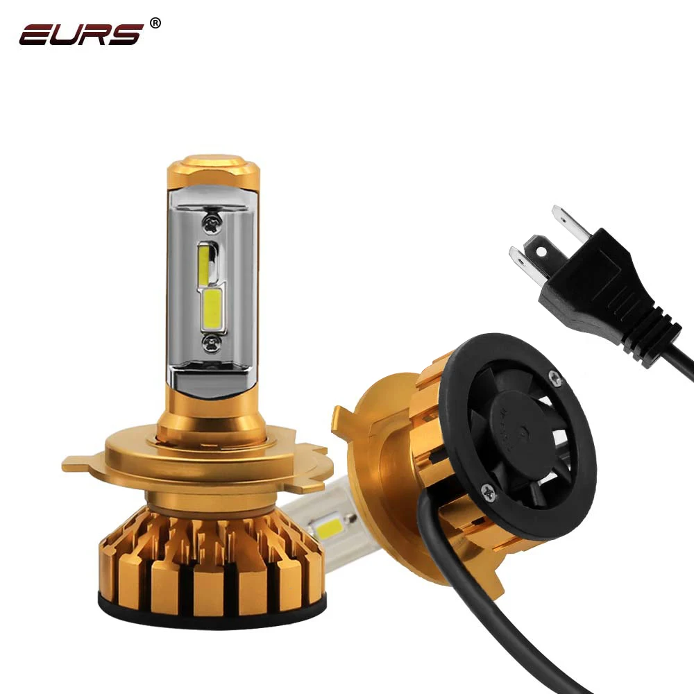 

Автолампа EURS Mini F6 H1 светодиодный H7 Canbus H4 H11 H8 6000K 9005 лм 9006 HB3 HB4