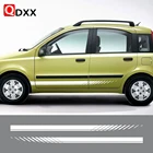 2 шт., наклейки на автомобильные двери для Fiat 124SPIDER ABARTH ALBEA CRONOS DOBLO DUCATO MOBI SEDICI STILO TIPO TORO UNO, автомобильные аксессуары