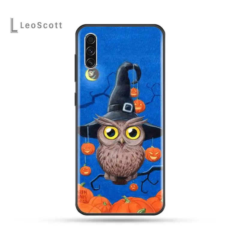 

Owl cartoon Phone Cases For Samsung Galaxy M10 20 30 A 40 50 70 71 6S A2 A6 A9 2018 J7 CORE PLUS STAR S10 5G C8